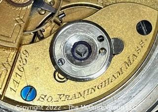 HWC Cyrus N. Gibbs, "Nobscot" So. Framingham, Mass. 18S-11J-HG1K-U (EA331) #l41639 Custom Dial (No crystal)