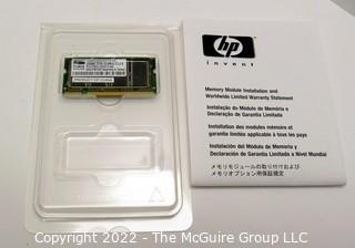 One (1) 256MB DDR memory card in open box