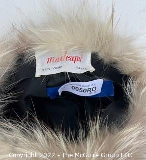 Vintage Madcaps New York Paris Fur Hat