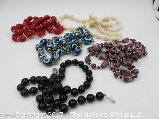 Collection including beaded necklaces #1439