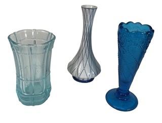 Group of Decorative Glassware, Fairy Lamp and Ashtrays was 0042BE