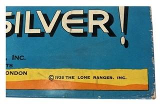 1938 The Lone Ranger Hi-Yo Silver Board Game by Parker Brothers 