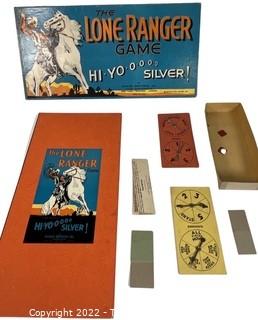 1938 The Lone Ranger Hi-Yo Silver Board Game by Parker Brothers 