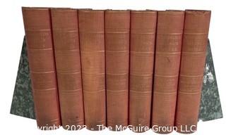 The Life of George Washington by Washington Irving In  Seven Volumes Published by John Wanamaker, 1900s