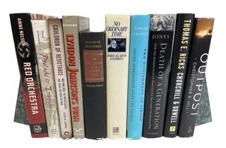 Group of Ten (10) Contemporary Hard Cover Books