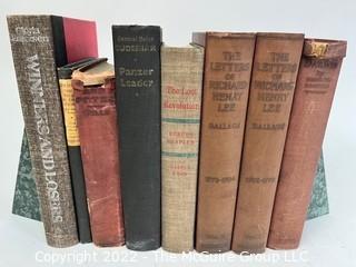 Group of Eight (8) Hard Cover Books 