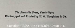 Group of Thirteen (13) Vintage Hard Cover Books Including Balzac, Browning and Marie Curie.