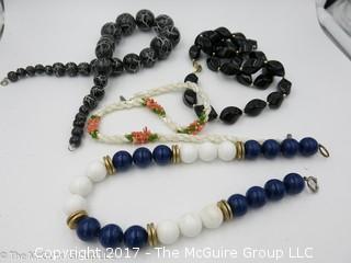 Collection of ladies beaded necklaces #1449