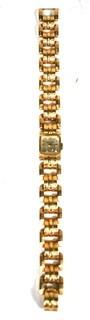 Women's 14k Yellow Gold Moviga Wrist Watch. Total Weight 34 grams 