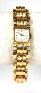 Women's 14k Yellow Gold Moviga Wrist Watch. Total Weight 34 grams 