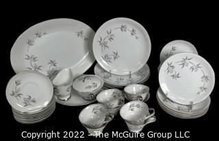 Set of Grace Fine Porcelain China  In Alyson Pattern Made by Seyei, Japan 