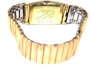 Vintage Men's Hamilton 14K Gold Filled Wristwatch 