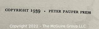 Group of Five (5) Mostly Cased Hard Cover Books Published by The Peter Pauper Press circa 1920's-40's