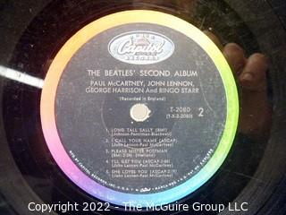 Classic Rock: THE BEATLES -five original records - no covers (record jackets)