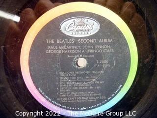 Classic Rock: THE BEATLES -five original records - no covers (record jackets)