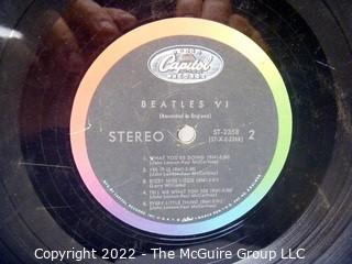 Classic Rock: THE BEATLES -five original records - no covers (record jackets)