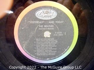 Classic Rock: THE BEATLES -five original records - no covers (record jackets)