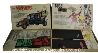 The Munsters and Bugs Bunny Colorform Toy Game