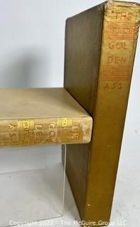 1932 Limited Editions Club of New York: "The Golden Ass" by Apuleius. Illustrated by Percival Goodman. Leather. Hand Numbered # 1253 and Hand Signed by the Illustrator.