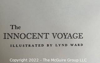 1944 Limited Editions Club of New York: "The Innocent Voyage" Illustrated by Lynd Ward. Hand Numbered # 425 and Hand Signed by the Illustrator.