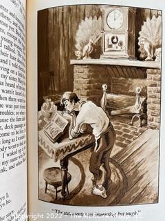 1942 Limited Editions Club of New York: "Adventures of Huckleberry Finn" illustrated by Thomas Hart Benton. Numbered #425 and signed by the illustrator.