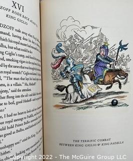 1942 Limited Editions Club of New York: "The Rose and the Ring" by William Makepiece Thackeray Illustrations Drawn by Fritz Kredel. Hand Numbered # 425 and Hand Signed by the Illustrator. was 1104RO