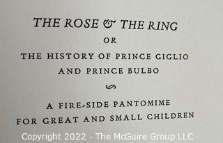 1942 Limited Editions Club of New York: "The Rose and the Ring" by William Makepiece Thackeray Illustrations Drawn by Fritz Kredel. Hand Numbered # 425 and Hand Signed by the Illustrator. was 1104RO