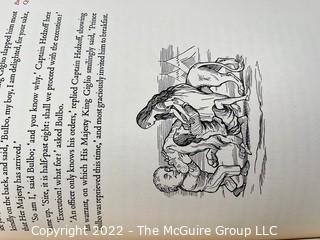 1942 Limited Editions Club of New York: "The Rose and the Ring" by William Makepiece Thackeray Illustrations Drawn by Fritz Kredel. Hand Numbered # 425 and Hand Signed by the Illustrator. was 1104RO