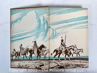 1943 Limited Editions Club of New York: "The Oregon Trail" by Francis Parkman, illustrated by Maynard Dixon. Leather. Numbered # 425 and signed by the illustrator.