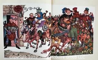 1946 Limited Editions Club of New York: "The Canterbury Tales" by Geoffrey Chaucer with Miniatures by Arthur Szyk. Hand Numbered #425 and Hand Signed by the Illustrator. was 1109RO