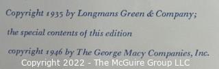 1946 Limited Editions Club of New York: "The Canterbury Tales" by Geoffrey Chaucer with Miniatures by Arthur Szyk. Hand Numbered #425 and Hand Signed by the Illustrator. was 1109RO