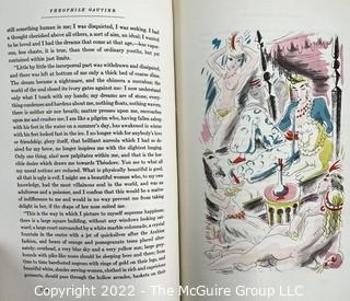 1943 Limited Editions Club of New York: "Mademoiselle de Maupin" by Theophile Gautier. Hand Colored Illustrations by Andre Dugo. Numbered #425 and signed by the illustrator.