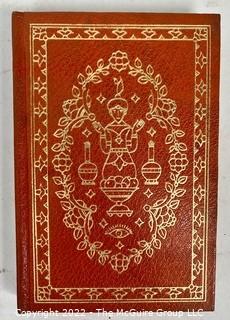 1945 Limited Editions Club of New York: "Vathek: An Arabian Tale" by William Beckford. Decorated and Illuminated by Valenti Angelo. Leather Bound with Slip Cover. Numbered #425 and Signed by the Illuminator.