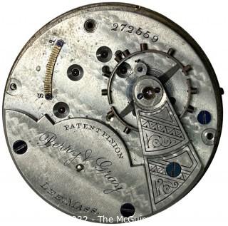 1 Lot Cleanup Auction of mostly Hampden Watch Co. Movements.  Look at all 80+ photos and place your bid for everything.   