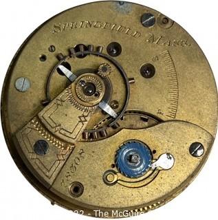 1 Lot Cleanup Auction of mostly Hampden Watch Co. Movements.  Look at all 80+ photos and place your bid for everything.   