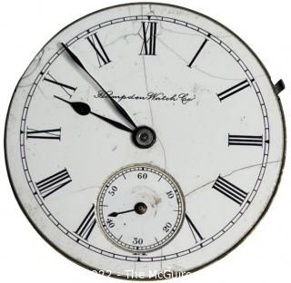 1 Lot Cleanup Auction of mostly Hampden Watch Co. Movements.  Look at all 80+ photos and place your bid for everything.   