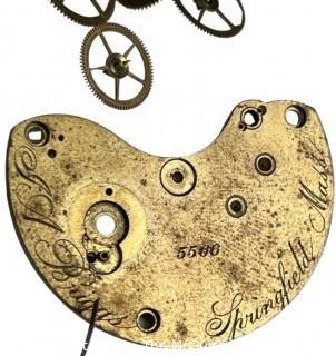 1 Lot Cleanup Auction of mostly Hampden Watch Co. Movements.  Look at all 80+ photos and place your bid for everything.   