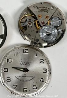 1 Lot Cleanup Auction of mostly Hampden Watch Co. Movements.  Look at all 80+ photos and place your bid for everything.   