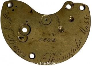 1 Lot Cleanup Auction of mostly Hampden Watch Co. Movements.  Look at all 80+ photos and place your bid for everything.   