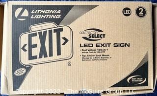 Lithonia Lighted LED Exit Sign