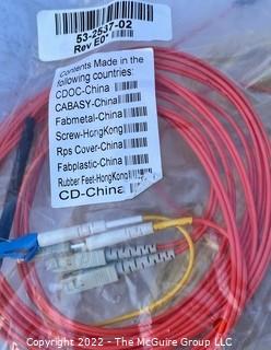 NOS Networking and Communication Equipment: Assorted Cabling  