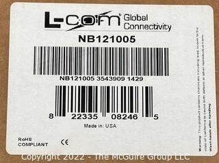 L-COM 12 x 10 x 5" Weatherproof NEMA 4X Enclosure Only