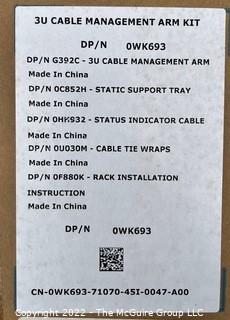 NOS Networking and Communication Equipment: 3U Cable Management Arm Kit