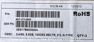 Networking and Communication Equipment: NOS (5) TRANSITION NETWORKS SN M/E-TX-FX-01(SC); (3) ARUBA AP-65 Wireless Access Point and (6) AZ/EL Mount Kit AP-ANT-17/18/92