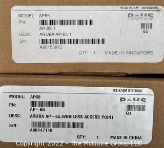 Networking and Communication Equipment: NOS (5) TRANSITION NETWORKS SN M/E-TX-FX-01(SC); (3) ARUBA AP-65 Wireless Access Point and (6) AZ/EL Mount Kit AP-ANT-17/18/92