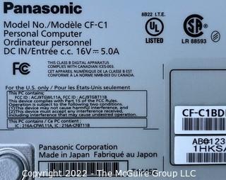 PANASONIC Personal Computer CF-C1BDHCZ1M  SN 1KKY A 47401 2 GB Memory