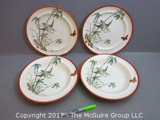 4 Copeland/Spode soup and plates; circa 1880's