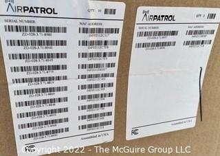 Networking and Communication Equipment: (8) NOS AIR PATROL Model ZD 3030  SN ZD-028-371-8961  Ethernet MAC 04F02112C043