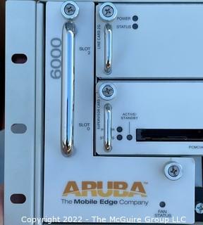 Aruba WS-5004 Mobility Controller 6000 24 Port Line Card + Supervisor card 2-AC