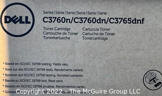 (2) sets of color toner cartridges for each of the D1320 and D3760 laser printers (C,M,Y,Black)